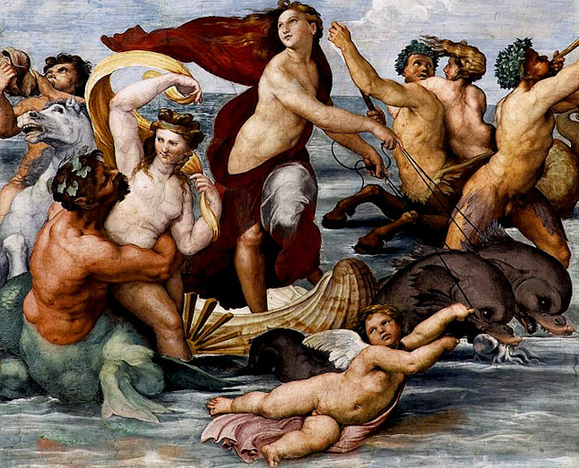 el Triunfo de Galatea
