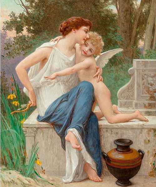 Disarming Cupid by Guillaume Seignac