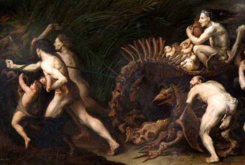 Procesión de las brujas al Sabbath de José de Ribera