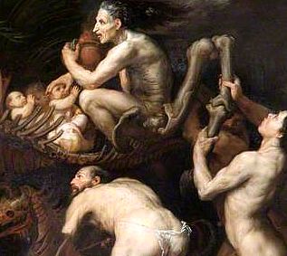 Procesión de las brujas al Sabbath de José de Ribera