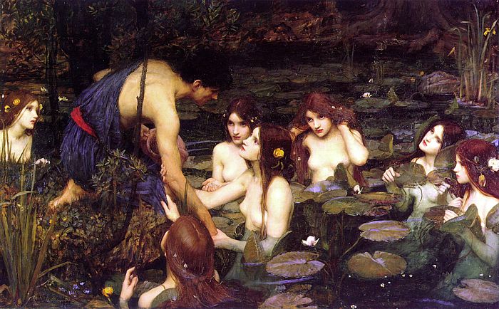 hylas y las ninfas