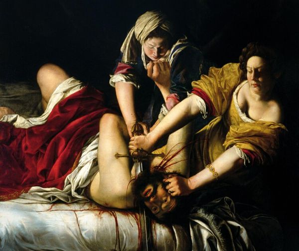 judith decapitando holofernes artemisia gentileschi