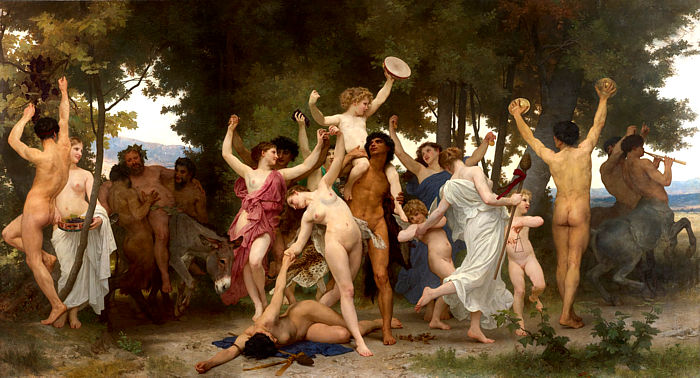 la juventud de baco bouguereau5