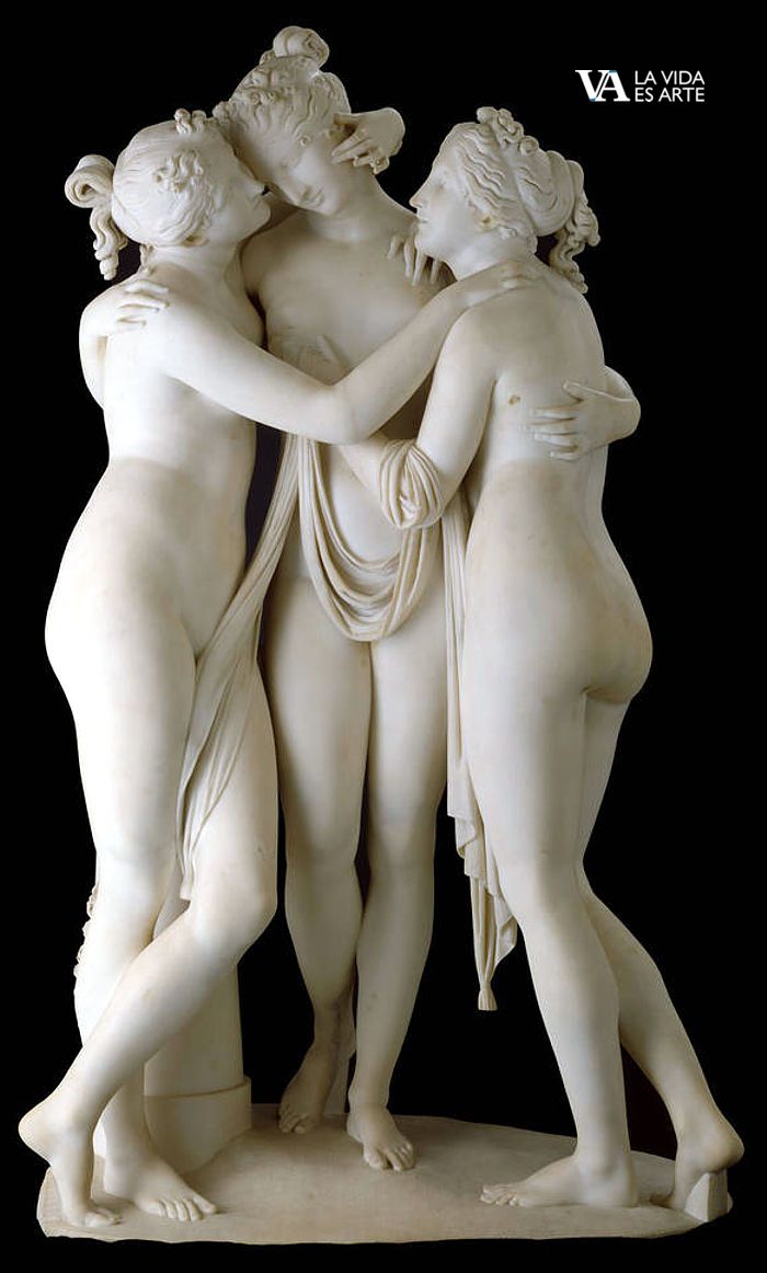 las tres gracias canova3