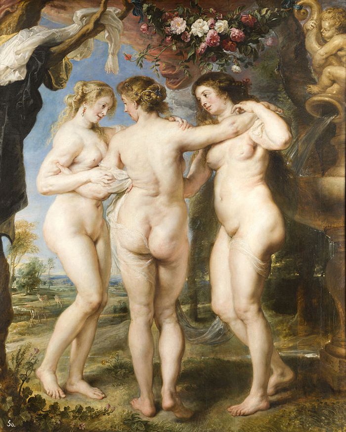 las tres gracias rubens