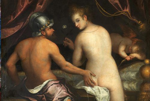 Marte y Venus de Lavinia Fontana
