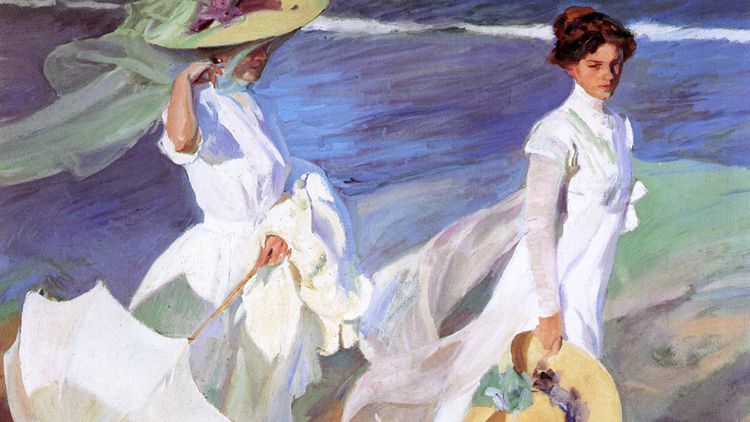 paseo por la playa sorolla