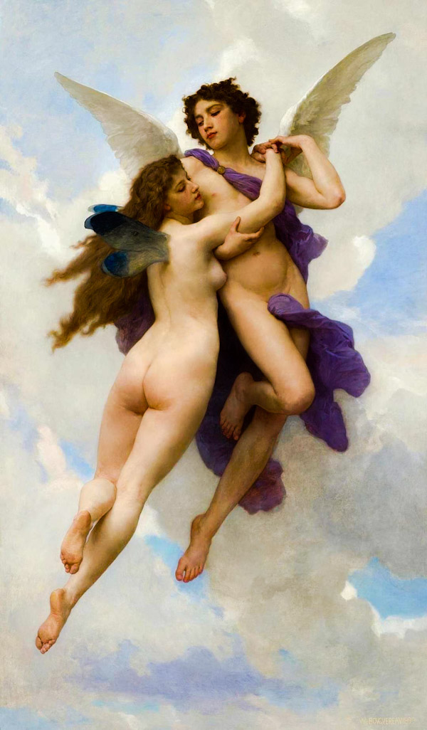 psique cupido bouguereau