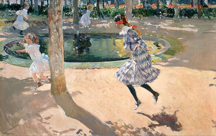 saltando a la comba sorolla