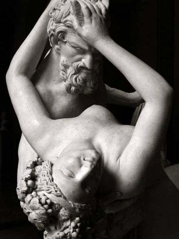 satiro bacante pradier2