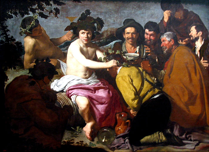 sonrisas el triunfo baco diego velazquez