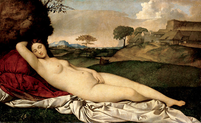 venus dormida giorgione4