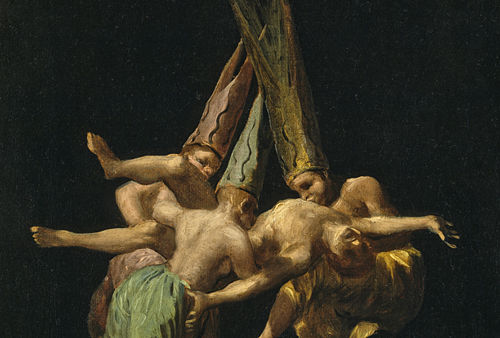 Vuelo de Brujas de Goya: El Banquete de la Ignorancia