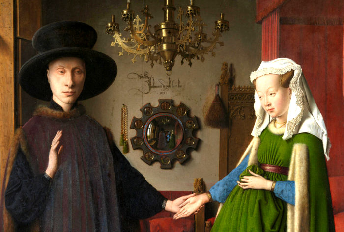 The Arnolfini Portrait by Jan van Eyck