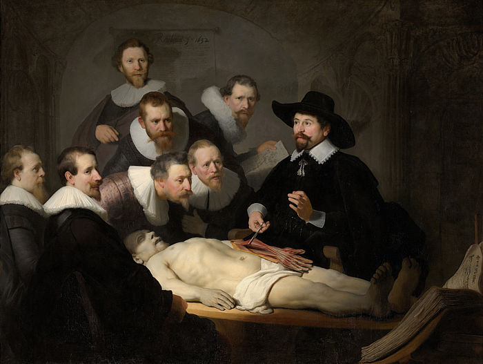 Anatomy Lesson of Dr. Nicolaes Tulp by Rembrandt