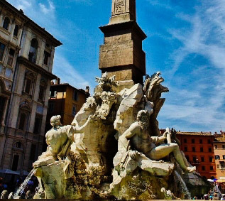 Los Cuatro Ríos de Bernini