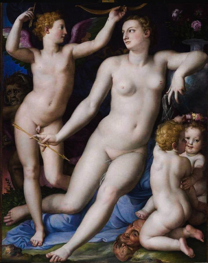 venus cupido celos bronzino1