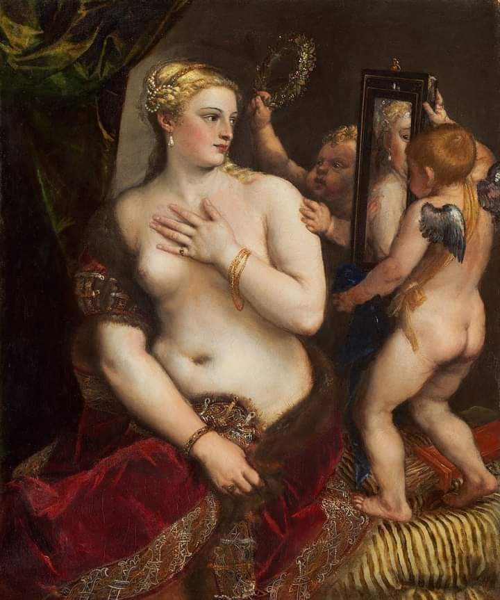 venus del espejo tiziano
