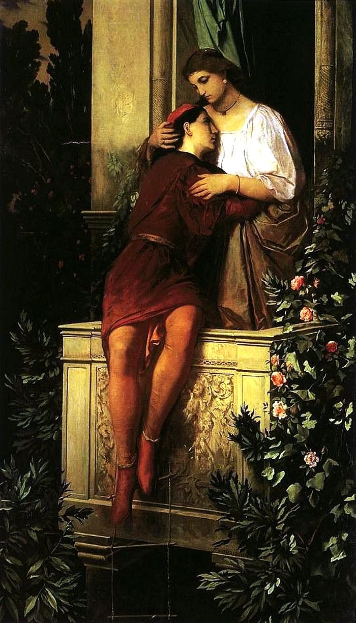 Romeo y Julieta Anselm Feuerbach 1864