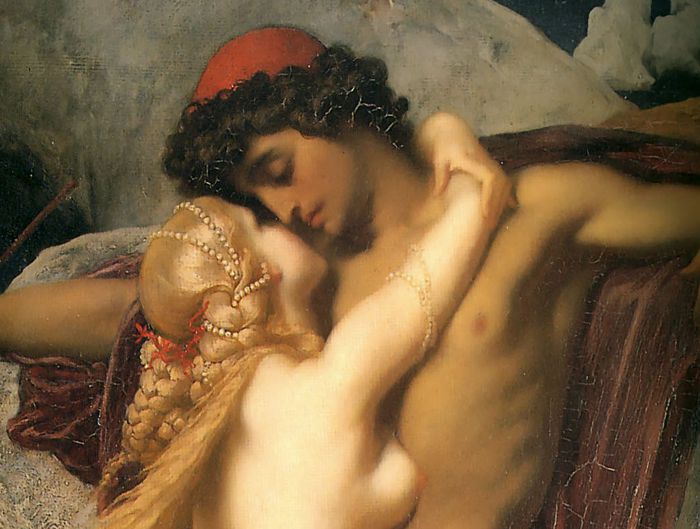 el pescador y la sirena leighton1