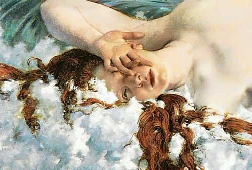 El Nacimiento de Venus de Adolph Hirémy-Hirschl