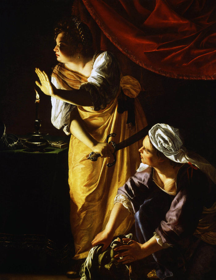 Judith y su doncella Gentileschi