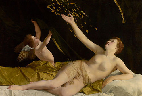 Dánae y la lluvia de oro