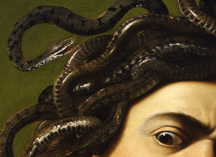 cabeza de medusa caravaggio1
