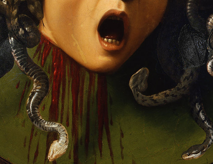 cabeza de medusa caravaggio1