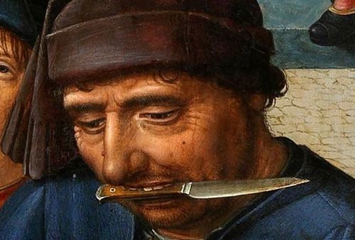 Con el cuchillo entre los dientes