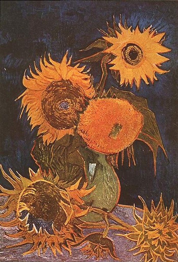 girasoles vangogh5