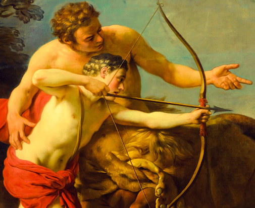 Quirón y el Centauro