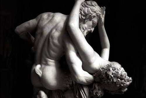 Sátiro y Bacante deJames Pradier